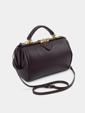 Handbags The Sophie -Bordeaux Calf Grain Women Cambridge Satchel - Image 2