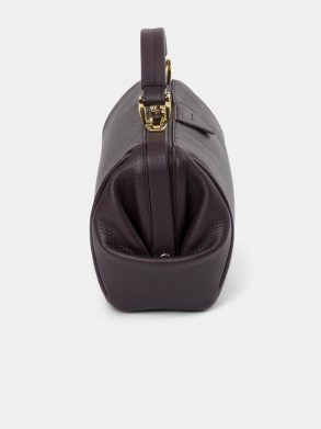 Handbags The Sophie -Bordeaux Calf Grain Women Cambridge Satchel - Image 4