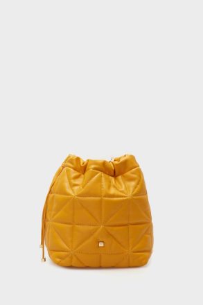 Homenaje Acolchado Bucket Bag Shoulder Bags Purificacion Garci Women Yellow - Image 4