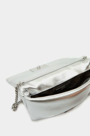 Homenaje Acolchado Clutch Purificacion Garci Evening Women Silver - Image 3