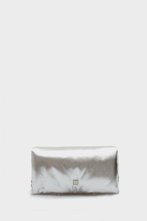 Homenaje Acolchado Clutch Purificacion Garci Evening Women Silver - Image 4