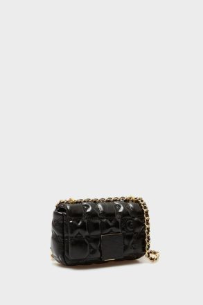 Homenaje Acolchado Cross Body Bag Black Women Shoulder Bags Purificacion Garci - Image 2