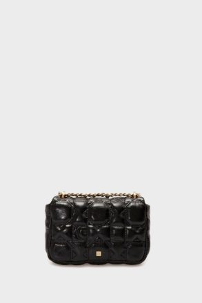 Homenaje Acolchado Cross Body Bag Black Women Shoulder Bags Purificacion Garci - Image 4