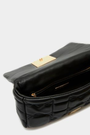 Homenaje Acolchado Cross Body Bag Shoulder Bags Black Women Purificacion Garci - Image 3