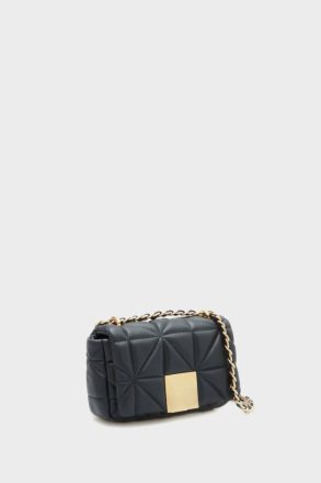 Homenaje Acolchado Cross Body Bag Shoulder Bags Women Navy Purificacion Garci - Image 2