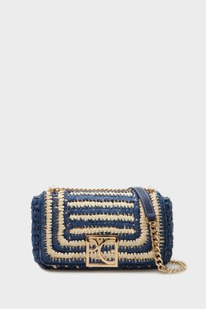 Homenaje Acolchado Crossbody Bag Navy Shoulder Bags Purificacion Garci Women