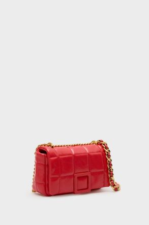 Homenaje Acolchado Crossbody Bag Shoulder Bags Purificacion Garci Women Geranium - Image 2
