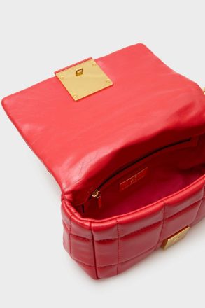Homenaje Acolchado Crossbody Bag Shoulder Bags Purificacion Garci Women Geranium - Image 3