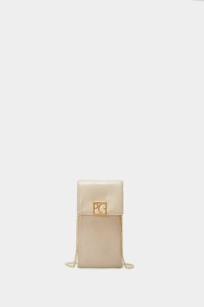 Homenaje Acolchado Mini Cross Body Bag Large Wallets Purificacion Garci Gardenia Women