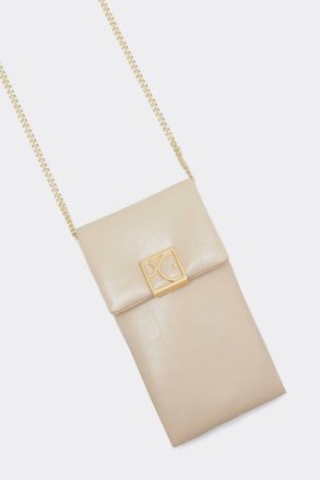 Homenaje Acolchado Mini Cross Body Bag Large Wallets Purificacion Garci Gardenia Women - Image 4