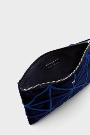 Homenaje Acolchado Wash Bag Purificacion Garci Women Pouches And Wash Bags Atlantic Blue - Image 2