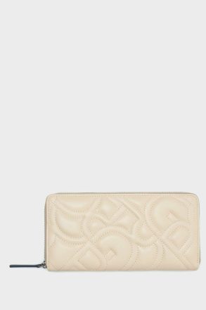 Homenaje Acolchado Zipped Continental Wallet Women Large Wallets Purificacion Garci Gardenia