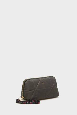 Iron Grey Pouches And Wash Bags Nylon Wash Bag Purificacion Garci Women - Image 2