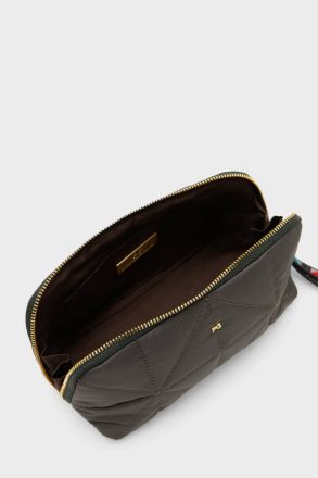 Iron Grey Pouches And Wash Bags Nylon Wash Bag Purificacion Garci Women - Image 3
