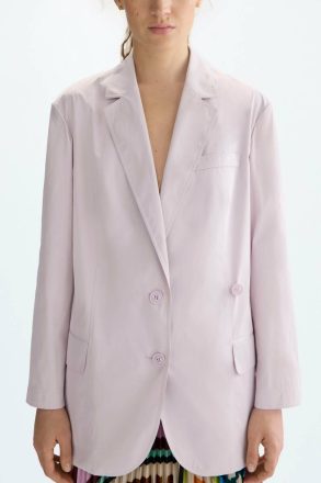 Jackets Technical Oversize Tailored Jacket Pink Purificacion Garci Women - Image 2