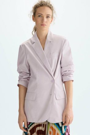 Jackets Technical Oversize Tailored Jacket Pink Purificacion Garci Women
