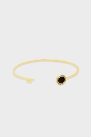 Keys Cuff Bracelets Black/Gold Purificacion Garci Women