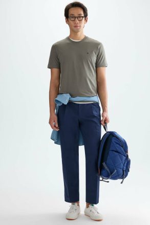 Khaki Cotton T-Shirt Purificacion Garci Men T-Shirts - Image 4