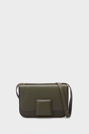 Khaki Domino Crossbody Bag Purificacion Garci Crossbody Bags Women