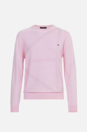 Knitwear Light Pink Men Origami Pima Cotton Sweater Purificacion Garci - Image 5
