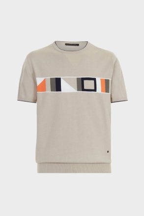 Knitwear Stone Men Purificacion Garci Cinta Pg Intarsia Knit T-Shirt - Image 5