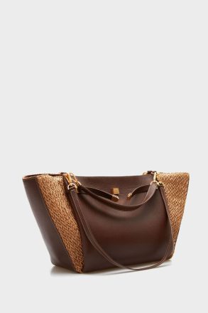 La Gran Manzana Shoulder Bag Purificacion Garci Women Shoulder Bags Brown - Image 3