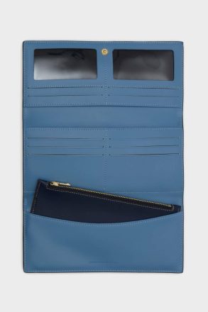 Large Wallets Atlantic Blue Purificacion Garci Caprichosa Y Consentida American Wallet With Detachable Coin Purse Women - Image 2