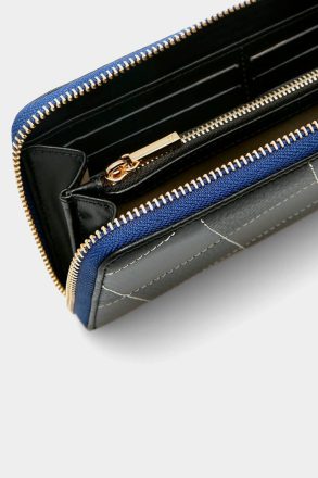 Large Wallets Black Combinación Única Zipped American Wallet Purificacion Garci Women - Image 2