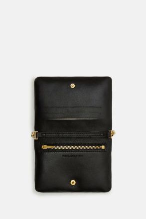 Large Wallets Homenaje Acolchado Mini Crossbody Bag Purificacion Garci Women Black - Image 3