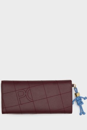 Large Wallets Women Cubi American Wallet With Detachable Coin Purse Burgundy Purificacion Garci - Image 3