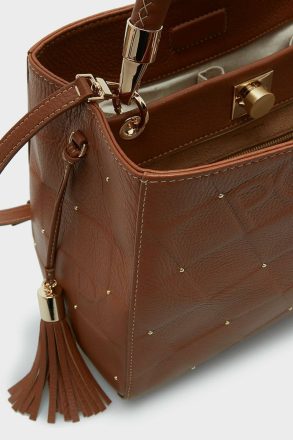 Leather Brown Purificacion Garci Women Samburu Handbag Handbags - Image 3