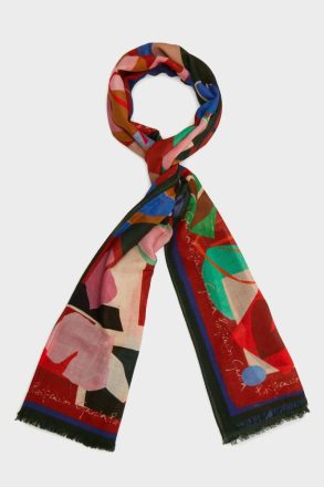 Lovers Wool Scarf Women Scarves Multicolor Purificacion Garci - Image 2