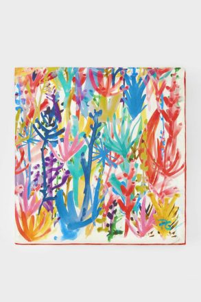 Matisse Al Cubo 90 Silk Scarf Women Purificacion Garci Scarves Multicolor - Image 3