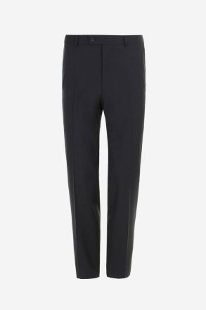Men Black Tropical Wool Classic Fit Suit Trousers Purificacion Garci Trousers - Image 5