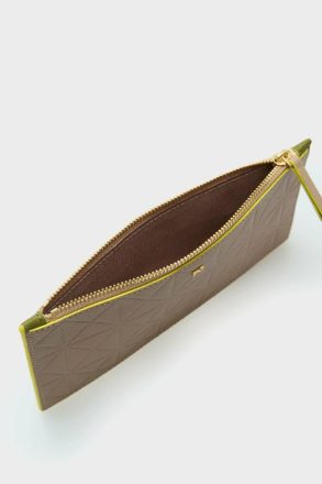 Men Card Holders And Coin Purses Purificacion Garci Tandem Coin Purse And Card Holder Taupe - Image 2