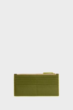 Men Card Holders And Coin Purses Purificacion Garci Tandem Coin Purse And Card Holder Taupe - Image 3