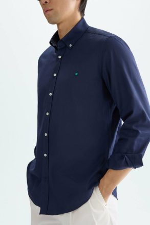 Men Navy Twill Shirt Purificacion Garci Shirts - Image 2