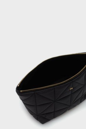 Men Pouches And Wash Bags Purificacion Garci Black Origami L Wash Bag - Image 3