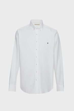 Men Purificacion Garci Shirts White Twill Shirt - Image 5