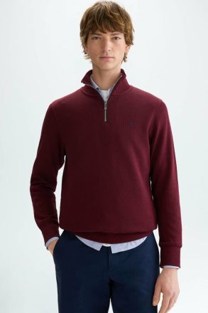 Men Purificacion Garci Swimwear Interlock Sweatshirt Burgundy