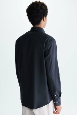 Men Shirts Black Purificacion Garci Poplin Shirt - Image 3