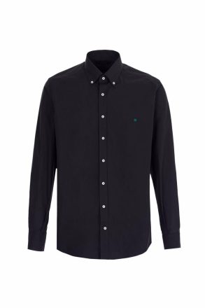 Men Shirts Black Purificacion Garci Poplin Shirt - Image 5