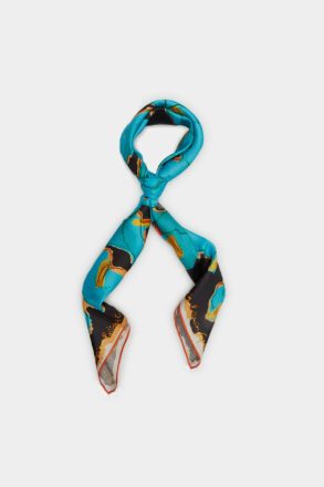 Multicolor Calla 90 Silk Scarf Women Purificacion Garci Scarves - Image 2