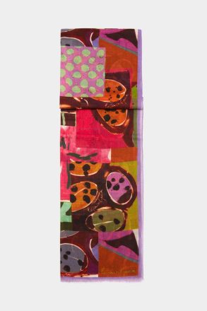 Multicolor Catarinas Wool Scarf Women Purificacion Garci Scarves