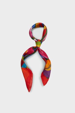 Multicolor Jardín De Calas 90 Silk Scarf Purificacion Garci Women Scarves - Image 2