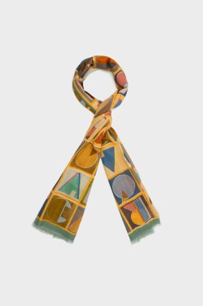 Multicolor Pg Codex Wool Scarf Scarves Purificacion Garci Women - Image 2