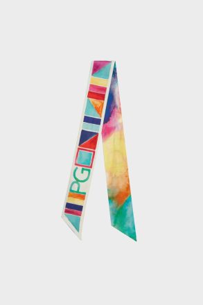 Multicolor Purificacion Garci Scarves Women Pg Tape Silk Skinny