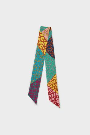 Multicolor Purificacion Garci Women Scarves Gutenberg Silk Skinny