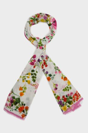 Multicolor Women Purificacion Garci Botánico Wool Scarf Scarves - Image 2