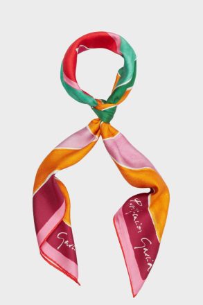 Multicolor Women Scarves Purificacion Garci Mosaicubo 90 Silk Scarf - Image 2
